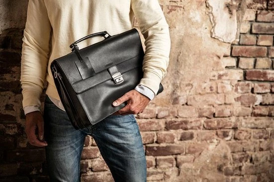 Beste deal 𧨠Burkely Vintage Dean Briefcase 3-Comp - Aktetas - Zwart π― 11 Beste deal 𧨠Burkely Vintage Dean Briefcase 3-Comp - Aktetas - Zwart π― - Afbeelding 11