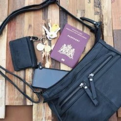 Groothandel 😍 Bicky Bernard Schoudertas - Ideaal Tassen Van Bicky Bernard WDL029 Zwart 🛒 -tassen-dames Verkoop 550x366 123