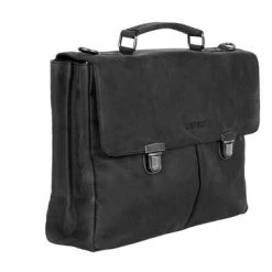 Kopen 🤩 DSTRCT Wall Street A4 Laptoptas -15,4 Inch - Zwart 😉 -tassen-dames Verkoop 550x366 20
