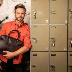 Aanbiedingen 🧨 Burkely Vintage Jack Worker 13,3" - Schoudertas - Zwart 🧨 -tassen-dames Verkoop 550x366 45