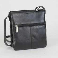 Goedkoop 🤩 Bear Design Ellen Leren Schoudertas - Zwart 🛒 -tassen-dames Verkoop 550x366 46