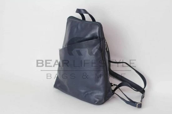 Korting π₯ Bear Design Roos Leren Rugzak - Blauw β€οΈ 1 Korting π₯ Bear Design Roos Leren Rugzak - Blauw β€οΈ