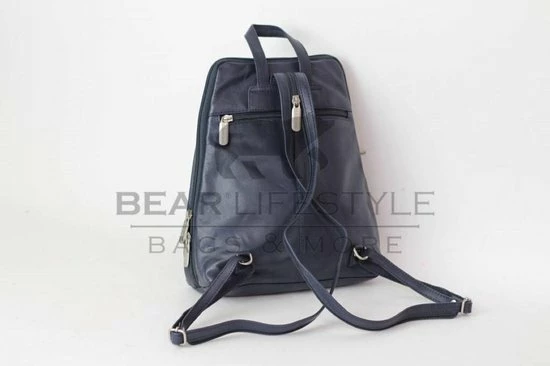 Korting π₯ Bear Design Roos Leren Rugzak - Blauw β€οΈ 3 Korting π₯ Bear Design Roos Leren Rugzak - Blauw β€οΈ - Afbeelding 3