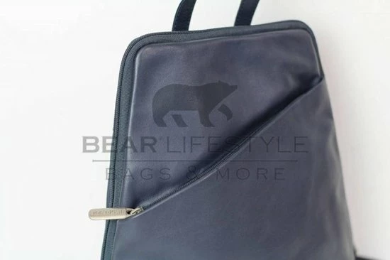 Korting π₯ Bear Design Roos Leren Rugzak - Blauw β€οΈ 6 Korting π₯ Bear Design Roos Leren Rugzak - Blauw β€οΈ - Afbeelding 6