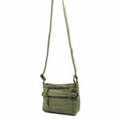 Groothandel 😍 Stoere -Schoudertas - Bicky Bernard - Olijf 🛒 -tassen-dames Verkoop 550x366 70