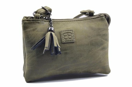 Goedkoop π₯ Tas - Tasssen - Bags - Bag- Bicky Bernard- Harmonica 3-Vaks Tasje - Schoudertasje - Crossbody Tasje - Olijf - Olive π₯° 4 Goedkoop π₯ Tas - Tasssen - Bags - Bag- Bicky Bernard- Harmonica 3-Vaks Tasje - Schoudertasje - Crossbody Tasje - Olijf - Olive π₯° - Afbeelding 4