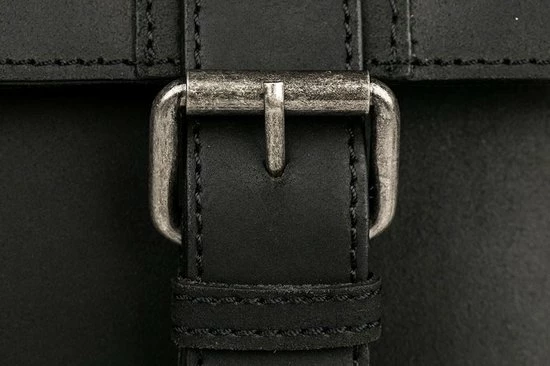 Gloednieuw π Burkely Vintage Luke Unisex Schoudertas - Zwart π 7 Gloednieuw π Burkely Vintage Luke Unisex Schoudertas - Zwart π - Afbeelding 7