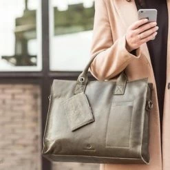 Beste Verkoop ✨ Micmacbags Golden Gate Laptoptas 15,6 Inch (38 Cm) - Zwart 🎉 -tassen-dames Verkoop 550x367 4