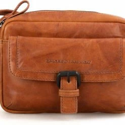 Beste Verkoop 💯 Spikes & Sparrow Kleine Schoudertas / Crossbody Tas Dames - Leer - Bronco - - Cognac 🔥 -tassen-dames Verkoop 550x370 4