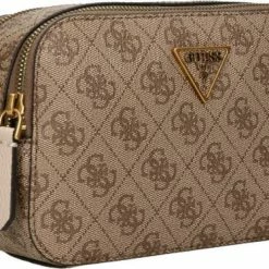 Kopen ❤️ Guess Crossbodytas Noelle - Beige 🎁 -tassen-dames Verkoop 550x374 1