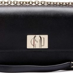 Uitgang 🔥 Furla Crossbodytas Furla 1927 S Crossbody 24 Zwart 🌟 -tassen-dames Verkoop 550x374