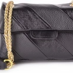 Goedkoopste β¨ Giuliano Rainbow Metallic Schoudertas - Zwart β