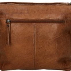 Uitgang ✔️ Bear Design Kleine Schoudertas / Crossbody Tas Dames - Leer - Calisto Pelle - Cognac 🔔 -tassen-dames Verkoop 550x382 1