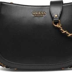Begroting ✨ Guess Hobo Dames Schoudertas - Zwart 👏 -tassen-dames Verkoop 550x385 6