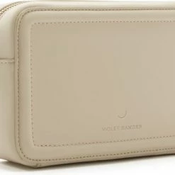 Aanbiedingen 😀 Violet Hamden Essential Bag Dames Crossbody Tas Kunstleer - Beige 🥰 -tassen-dames Verkoop 550x387