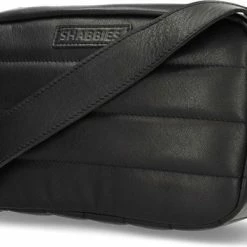 Top 10 🛒 Shabbies Amsterdam Shabbies Dames Schoudertassen 0362 Crossbody M - Zwart 💯 -tassen-dames Verkoop 550x388 1