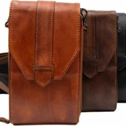 Goedkoopste 🤩 Bear Design Lederen Unisex Schoudertasje Gianna RFID Cognac - CL 19705 🛒 -tassen-dames Verkoop 550x388