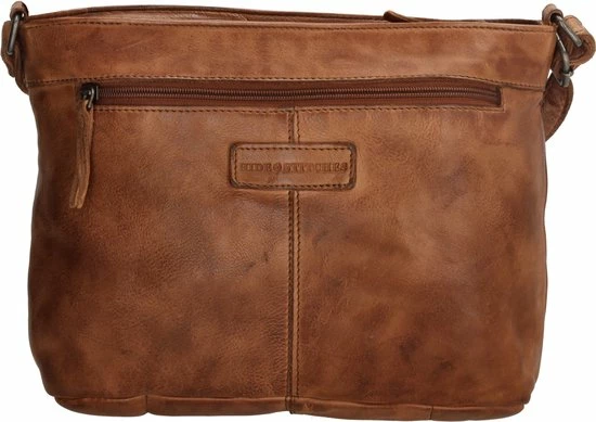 Korting ❤️ Hide & Stitches Paint Rock Schoudertas - Cognac ✔️ 2 Korting ❤️ Hide & Stitches Paint Rock Schoudertas - Cognac ✔️ - Afbeelding 2