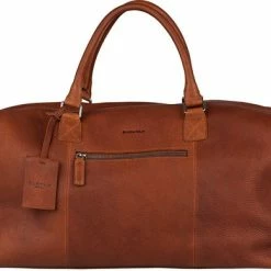 Nieuw ❤️ Burkely Antique Avery Unisex Weekender Reistas - Cognac 👏