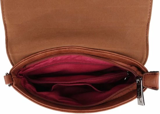 Coupon π Wimona Alessandra 5022 Kleine Schoudertas / Crossbody Tas - Cognac π 7 Coupon π Wimona Alessandra 5022 Kleine Schoudertas / Crossbody Tas - Cognac π - Afbeelding 7