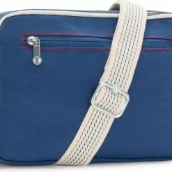 Flash-uitverkoop 😉 Kipling ABANU M Unisex Crossbodytas - Admiral Blue Block ⭐ -tassen-dames Verkoop 550x397