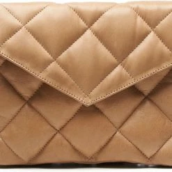 Beste Pirce 🛒 Chabo Bags - Padded Clutch Milano - Crossover Tas - Beige 😉 -tassen-dames Verkoop 550x402 2