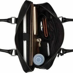 Hete verkoop 🥰 Burkely Antique Avery Unisex Laptoptas 13,3'' - Zwart 🎉 -tassen-dames Verkoop 550x403 5