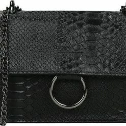 Uitgang π Charm Schoudertas Zwart - Maat 1 π₯°