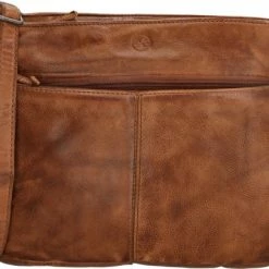 Korting β€οΈ Hide & Stitches Paint Rock Schoudertas - Cognac βοΈ