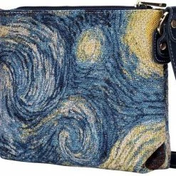 Gloednieuw π Signare - Schoudertas - Kunst - Gobelin - Starry Night - Vincent Van Gogh π