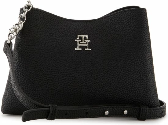 Coupon π Tommy Hilfiger Emblem Dames Crossbody Tas - Zwart π 1 Coupon π Tommy Hilfiger Emblem Dames Crossbody Tas - Zwart π