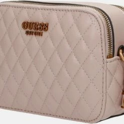 Beste Verkoop 🔔 Guess Maila Dames Schoudertas - Ecru - Maat Geen ⭐ -tassen-dames Verkoop 550x409 3