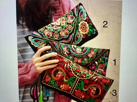 Begroting ๐ฅ Merkloos ** Zomer Deal ** Fashionable Dames Clutch - Tasje - Handig Meenemen - Geborduurd - Bloemenmotief - Kleurrijk - Katoenen Handtas - Clutch - Party - Avondtasje - Mode - (Motief 3) โค๏ธ 1 Begroting ๐ฅ Merkloos ** Zomer Deal ** Fashionable Dames Clutch - Tasje - Handig Meenemen - Geborduurd - Bloemenmotief - Kleurrijk - Katoenen Handtas - Clutch - Party - Avondtasje - Mode - (Motief 3) โค๏ธ