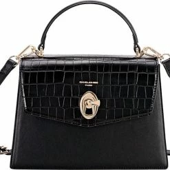 Hete verkoop π David Jones Mini Handtas Dames Handtas Zwart β¨