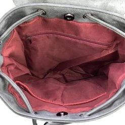 Top 10 💯 Flores Lederwaren Soepele Antraciet Leren Rugzak 🎁 -tassen-dames Verkoop 550x417 2