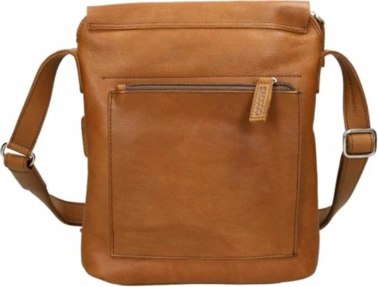 Beste deal π Saccoo Kleine Schoudertas / Crossbody Tas Dames - Leer - Caracas - Cognac π 4 Beste deal π Saccoo Kleine Schoudertas / Crossbody Tas Dames - Leer - Caracas - Cognac π - Afbeelding 4
