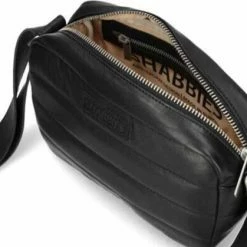 Top 10 🛒 Shabbies Amsterdam Shabbies Dames Schoudertassen 0362 Crossbody M - Zwart 💯 -tassen-dames Verkoop 550x419 3