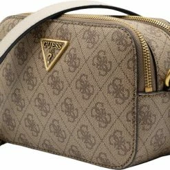Kopen ❤️ Guess Crossbodytas Noelle - Beige 🎁 -tassen-dames Verkoop 550x419 7