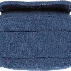 Beste deal 👏 Fana Bags - Kleine Schoudertas Canvas Blauw - Riemtasje - Heren Schoudertas Klein - Veel Vakken - Canvas 🌟 -tassen-dames Verkoop 550x422