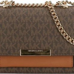 Beste deal 😍 Michael Kors Xs Gusset Dames Crossbodytas - Bruin 🔔 -tassen-dames Verkoop 550x428 3
