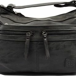 Groothandel π Bicky Bernard Schoudertas - Ideaal Tassen Van Bicky Bernard WDL029 Zwart π