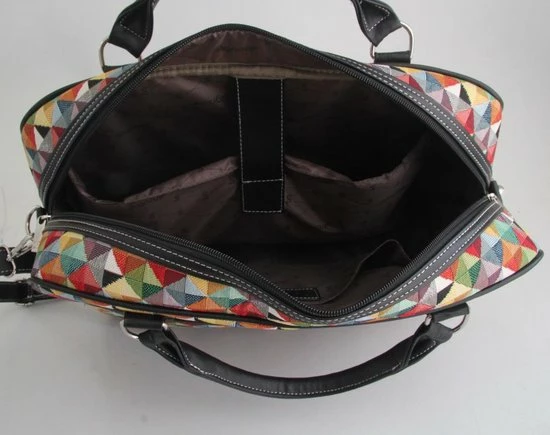 Kopen π Signare Laptoptas - Gobelin - Multi Colored Triangle - β 3 Kopen π Signare Laptoptas - Gobelin - Multi Colored Triangle - β - Afbeelding 3