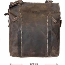 Beste recensies van 🛒 Arrigo Rugtas Leer Of Schoudertas Leer Donkerbruin - Rugzak Leer Anti-Diefstal - Groter Te Maken Met 2 Zij Ritsen 😍 -tassen-dames Verkoop 550x436 3