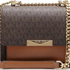 Beste deal 😍 Michael Kors Xs Gusset Dames Crossbodytas - Bruin 🔔