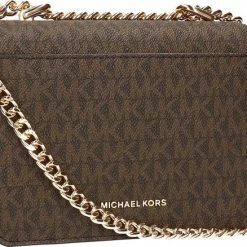 Beste deal 😍 Michael Kors Xs Gusset Dames Crossbodytas - Bruin 🔔 -tassen-dames Verkoop 550x438 2