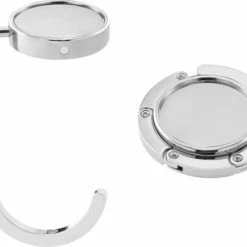 Begroting 🧨 Adyec Handtas - Tassen Dames - Tashanger Voor Tafels - Tassenhanger - Tas Haak - Tafelklem - Magnetische Tashaken - Tafelhanger Voor Restaurant, Terras, Bar, Kantoor - Zilverkleurig 👏 -tassen-dames Verkoop 550x441 3