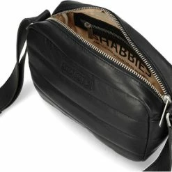 Top 10 🛒 Shabbies Amsterdam Shabbies Dames Schoudertassen 0362 Crossbody M - Zwart 💯 -tassen-dames Verkoop 550x445 3