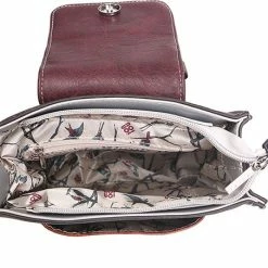 Beste Pirce π Noi-Noi 'Tookie' - Handtas - Schoudertas - Bordeaux / Aqua - Dames - NN-242-01 π 9 Beste Pirce π Noi-Noi 'Tookie' - Handtas - Schoudertas - Bordeaux / Aqua - Dames - NN-242-01 π -tassen-dames Verkoop 550x453 3