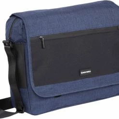 Korting 🌟 New Rebels® Solar - Schoudertas - Blauw - 15141312108 - 30x10x24cm ⭐