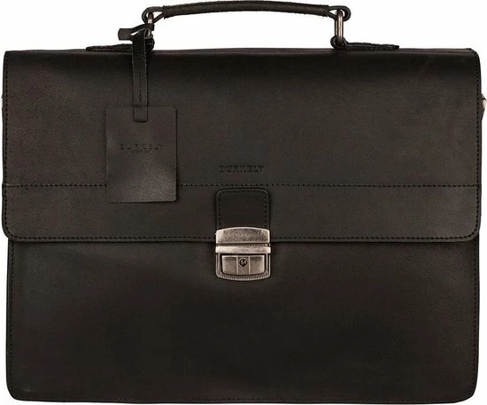 Beste deal 𧨠Burkely Vintage Dean Briefcase 3-Comp - Aktetas - Zwart π― 13 Beste deal 𧨠Burkely Vintage Dean Briefcase 3-Comp - Aktetas - Zwart π― - Afbeelding 13